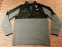 Under Armour ColdGear Infrared 1/2 Zip Fleece Pullover Green Jacket XL 1345315