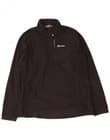 Berghaus Mens Zip Neck Fleece Jumper XL Black Polyester AV11