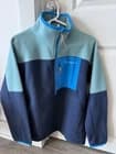 Cotopaxi Abrazo Half Zip Fleece Jacket Men's Blue Colorblock Pullover