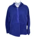 Duluth Trading Co Women's Large Hooded  Polartec Hooded Sweatshirt  1/4 Zip