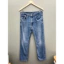 Levi’s 501 Original Fit Jeans Vintage Wash Straight Leg Mom Jeans Denim W32