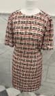 Beautiful LK Bennett Dress In Linton Tweed Fabric Size 12