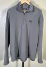 Patagonia $79 Micro D Gray Original Synchilla 1/4 Zip Pullover Sweatshirt Sz XL