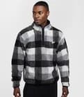 Nike Club Fleece Winterized Half-Zip Men’s Medium Black/White FZ0896-010 NWT
