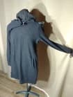 Kyodan Outdoor Hooded Dress Heathered Gray With Pockets. Size Large.
