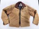 NWT Carhartt J01 BRN Blanket Lined Detroit Jacket Size Medium Regular