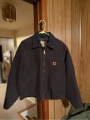 Vintage 90’s Carhartt Sandstone Detroit Lined J97 DKB Jacket