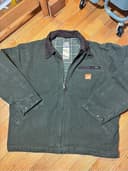 Carhartt Detroit Jacket Green & Brown