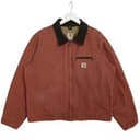 Carhartt WJ097 VRS Women Detroit Jacket Sandstone Duck Canvas Terracotta XL