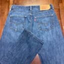 Levi's 501 Jeans Mens 32x34 Blue Straight Leg Button Fly Denim 00501-0422