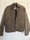 Carhartt J97 PTL Sandstone Detroit Duck Jacket Blanket Lined Men's Small